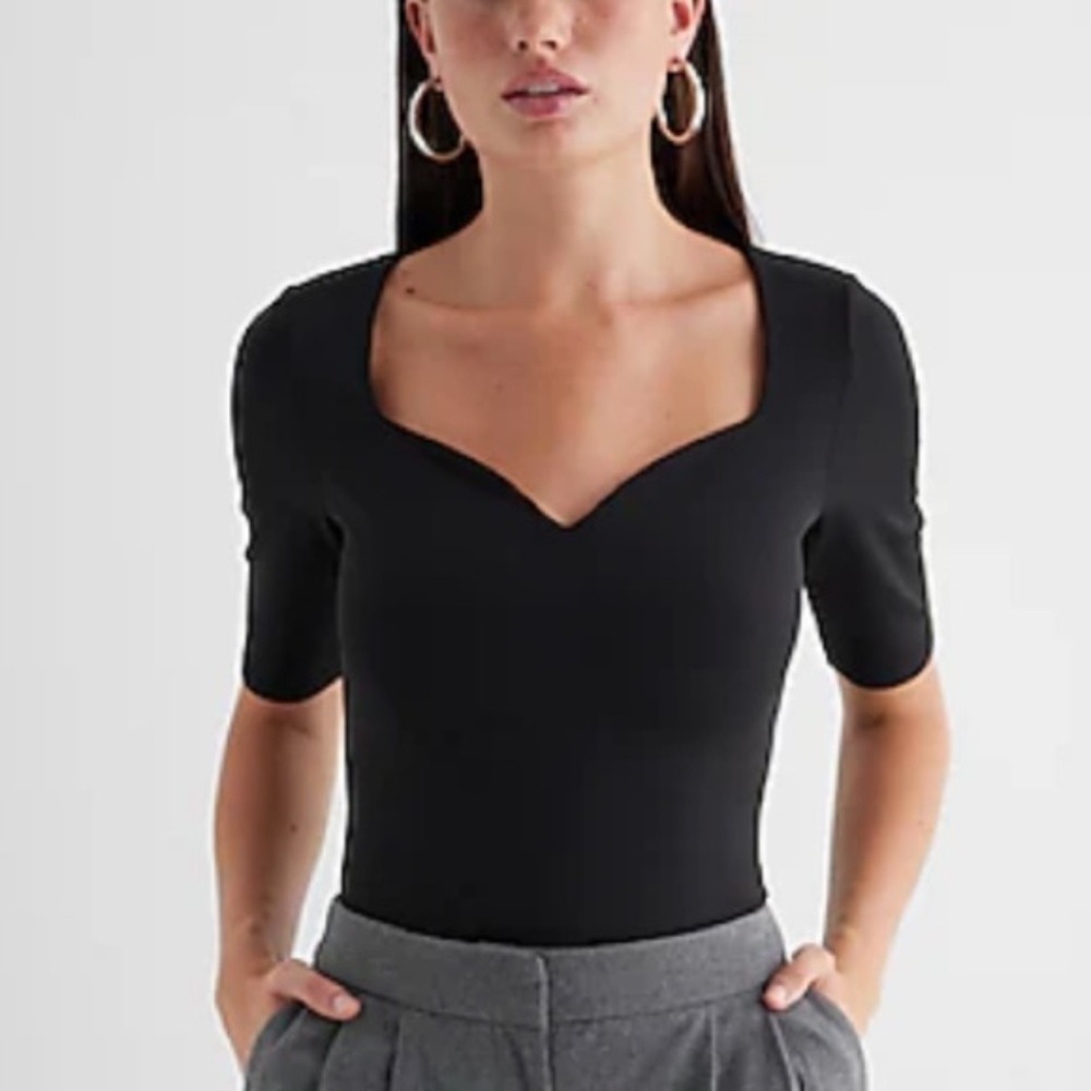 Express Black Bodysuit